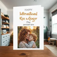 International Kiss a Ginger Day | January 12th Card