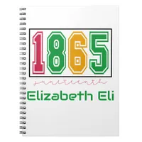 Personalized Juneteenth - Black History  Notebook