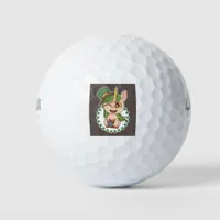 St Patricks Unicorn Golf Balls