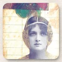 Vintage Woman Coaster