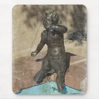 Satyr Fountain Mouse Pad