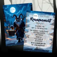 Krampusnacht Party | Come if you Dare Invitation