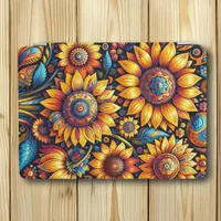 Beautiful Hyperrealistic Sunflower Art   iPad Air Cover