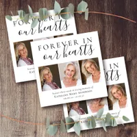 Memorial Seed Packet Forever in Our Hearts Photos Envelope