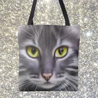 Wonderful cat portrait   tote bag