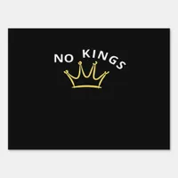 No Kings Classic Retro Cool Sign