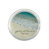 Tropical Beach Wedding Ring