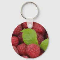 Raspberries Keychain