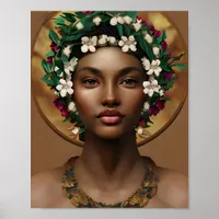 Pain to Power | African-American Queen Poster