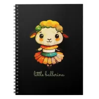 Little Cute Ballerina Sheep Notebook