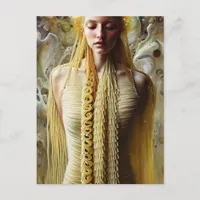 Pasta Dress Postcard
