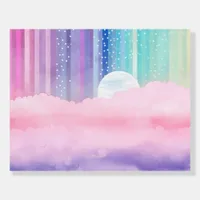 *~* Whimsical Magic Reverse FANTASY MOON AP96  Foam Board