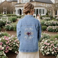 You Have My Heart Denim Jacket