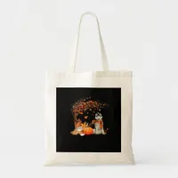 It’s Fall Y’all Dog Autumn Aesthetic Style Tote Bag