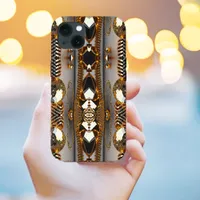 Blink! Beautiful chaos jewelry in gold  iPhone 13 Case