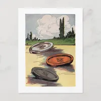 Giant Buttons Postcard