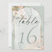Rustic Coral Rose Floral Watercolor Invitation