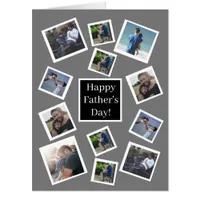Personalized Photos Happy Father's Day Card