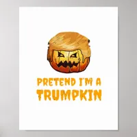 Trumpkin Pumpkin Poster