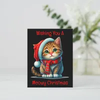 Meowy Christmas Card