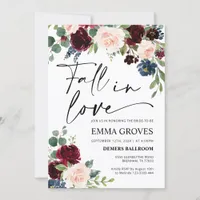 Fall in Love Bridal Shower Invitation