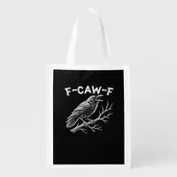 F-Caw-F Creative Style Grocery Bag