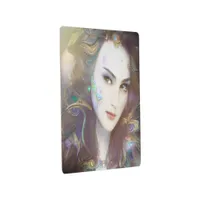 Beautiful Woman Metal Print