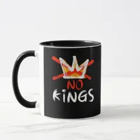 No King Funny Quote Retro Creative Style Mug