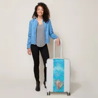 Conch Shell "Beach Life"  Luggage