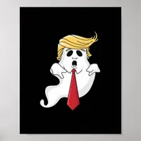 Funny For Halloween, Donald Costume Classic Poster