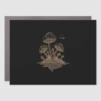 Cottagecore Mushrooms Fungi Goblincore Aesthetic Car Magnet