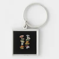 Cottagecore Mushrooms Goblincore Aesthetic Mushroo Keychain