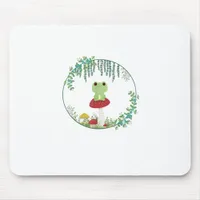 Cottagecore Aesthetic Kawaii Frog Goblincore Cute  Mouse Pad