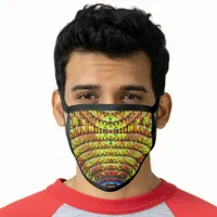 Psychedelic Tribal Sunshine V1 Face Mask