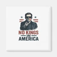 No Kings In America Defend Since 1776 Patriotic Gr Magnet