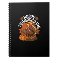 Happy Trumpsgiving Funny Thanksgiving Trumpkin Usa Notebook