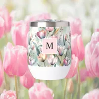 Tulip Monogram Water Bottle