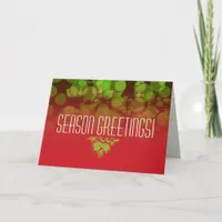 Holiday Bubbles Card