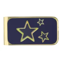 Stellar Gold Gold Finish Money Clip