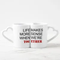 When We're Together Coffee Mug Set