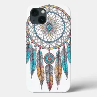 Blue Dreamcatchers Mystical iPhone 13 Case