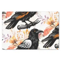 Watercolor Flowers Floral Raven Botanicals Tissue Paper