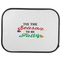 Tis The Season To Be Careful Classic Stickers Car Floor Mat