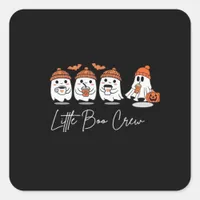 Little Boo Crew Minimal Clean Square Sticker