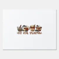 Skeleton Coffee Cups Coffee Lover Sign