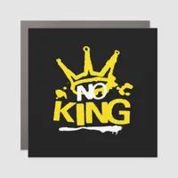 No King Vintage Style Car Magnet