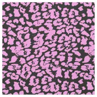 Pink Animal Spots Abstract, Cheetah Like Fabric