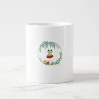 Cottagecore Aesthetic Kawaii Frog Goblincore Cute  Giant Coffee Mug