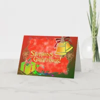 Seasons Greetings Holidays Card