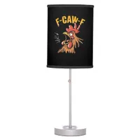 Vintage F-Caw-F Chicken F-Caw-F Funny Chicken Roos Table Lamp
